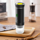 3 In 1 Electric Portable Coffee Machine Capsule Powder Travel Coffee Maker Espresso Coffee Maker for Car & Home Camping