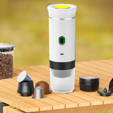 3 In 1 Electric Portable Coffee Machine Capsule Powder Travel Coffee Maker Espresso Coffee Maker for Car & Home Camping