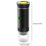 3 In 1 Electric Portable Coffee Machine Capsule Powder Travel Coffee Maker Espresso Coffee Maker for Car & Home Camping
