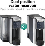 Advanced 5-in-1 Programmable 12 Cup Drip and Single Serve Hot & Iced Coffee Maker with Movable 60 oz. Water Reservoir