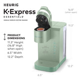 Keurig Coffee Maker 20 cups, Instant Black Gold