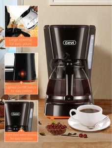 5 Cups Small Coffee Maker, Compact Coffee Machine with Filter, Warming Plate and Coffee Pot,New Condition
