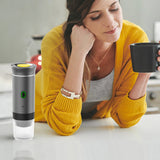 3 In 1 Electric Portable Coffee Machine Capsule Powder Travel Coffee Maker Espresso Coffee Maker for Car & Home Camping